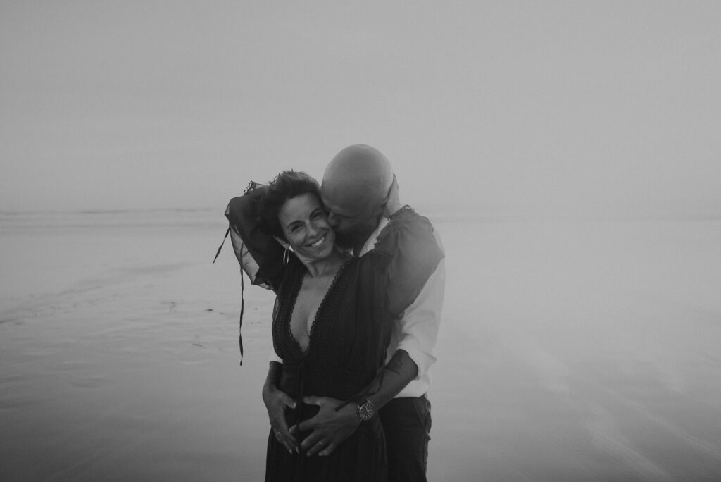 séance couple Biscarrosse plage
