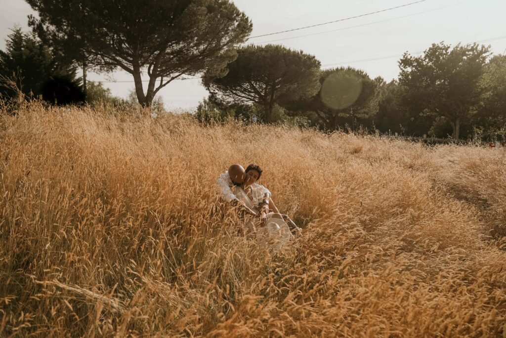 séance couple Biscarrosse plage