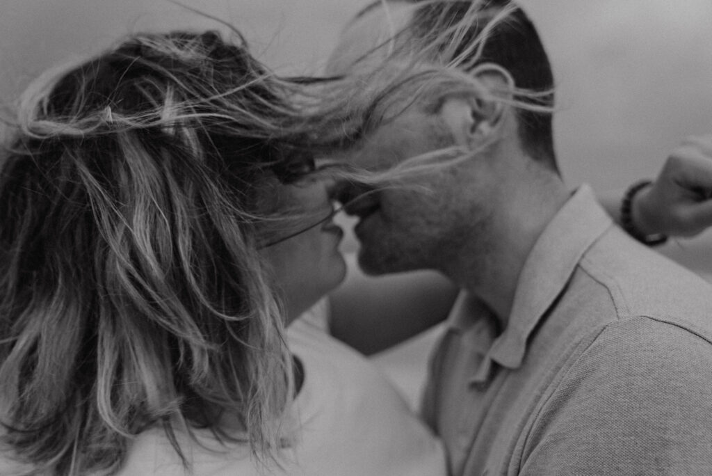 séance couple Biscarrosse plage